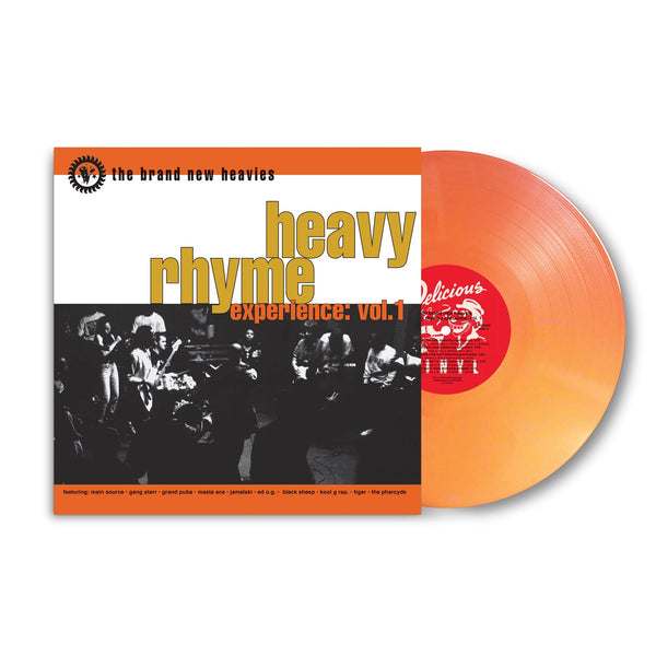 The Brand New Heavies Heavy Rhyme Experience: Vol.1 RSD 30th Anniversary Edition Exclusive Orange Vinyl LP