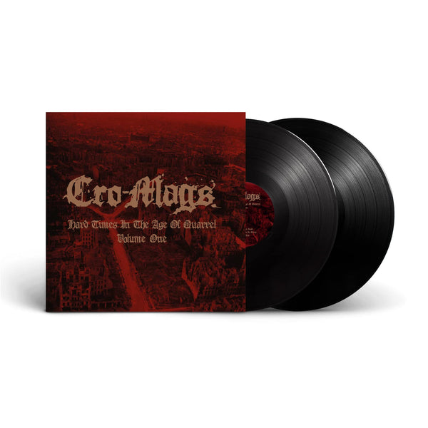 Cro-Mags Hard Times In The Age Of Quarrel Vol 1 Remastered with New Art Sleeve Notes Include Interview with Harley Flanagan 2 LP Set