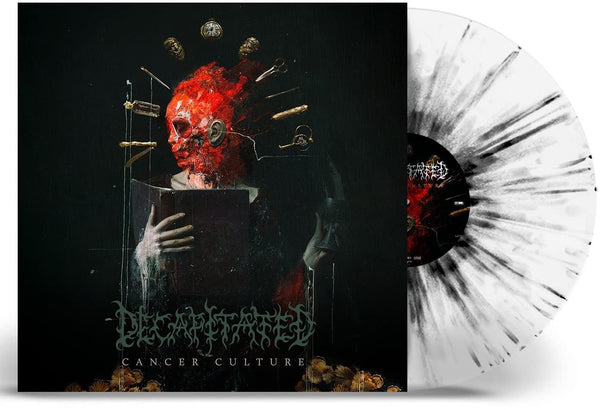 Decapitated Cancer Culture Strictly Limited Edition Clear w/ Black Splatter Vinyl LP