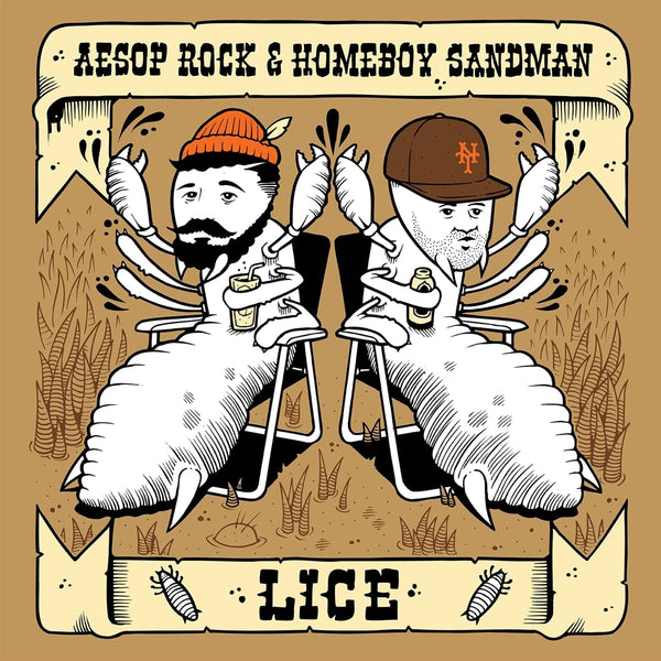 Aesop Rock & Homeboy Sandman Lice LP