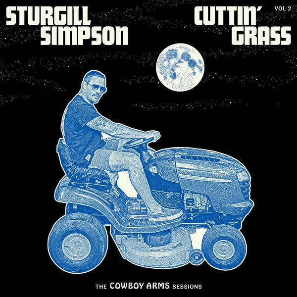 Sturgill Simpson Cuttin' Grass Vol. 2 (Cowboy Arms Sessions) LP Black Vinyl Issue