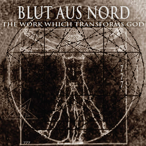 Blut Aus Nord The Work Which Transforms God LP Half Ultra Clear/Half Black