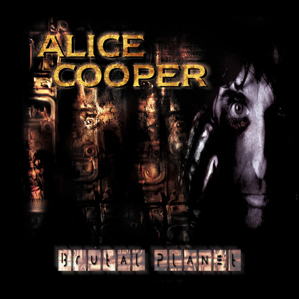 Alice Cooper Brutal Planet RSD 45 RPM Includes Download Card 180 Gram Brutal Bronze Vinyl 2 LP Set