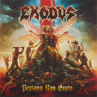 EXODUS Persona Non Grata (Red & Mustard w/ Black Splatter Vinyl) LP Ltd Ed of 3500