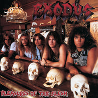 EXODUS Pleasures Of The Flesh Opaque Blue Ltd Ed Vinyl Issue