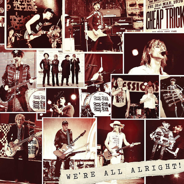 Cheap Trick We're All Alright! Deluxe Edition Includes 3 Additional Songs LP