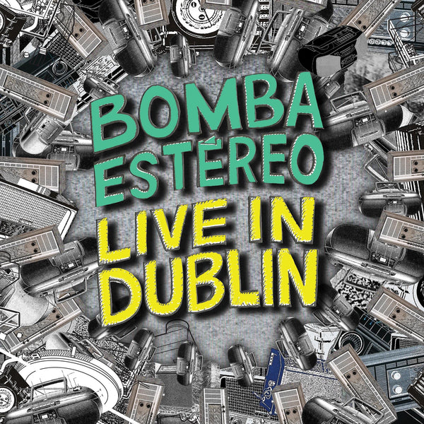 Bomba Estereo Live In Dublin RSD '22 Limited Edition TR-Color Splatter Vinyl LP